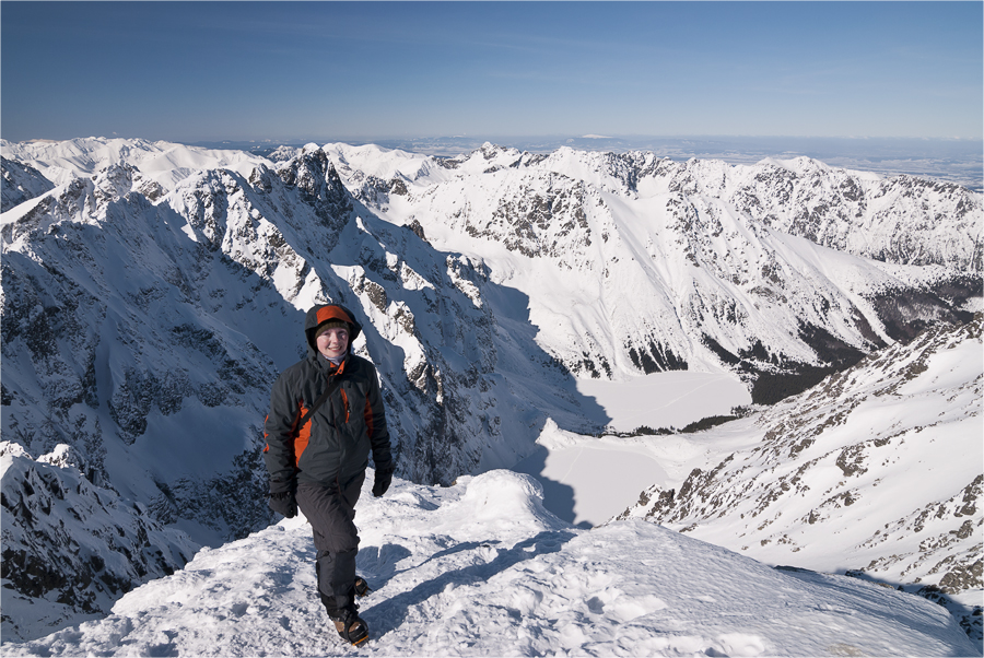 Rysy zimą od polskiej strony