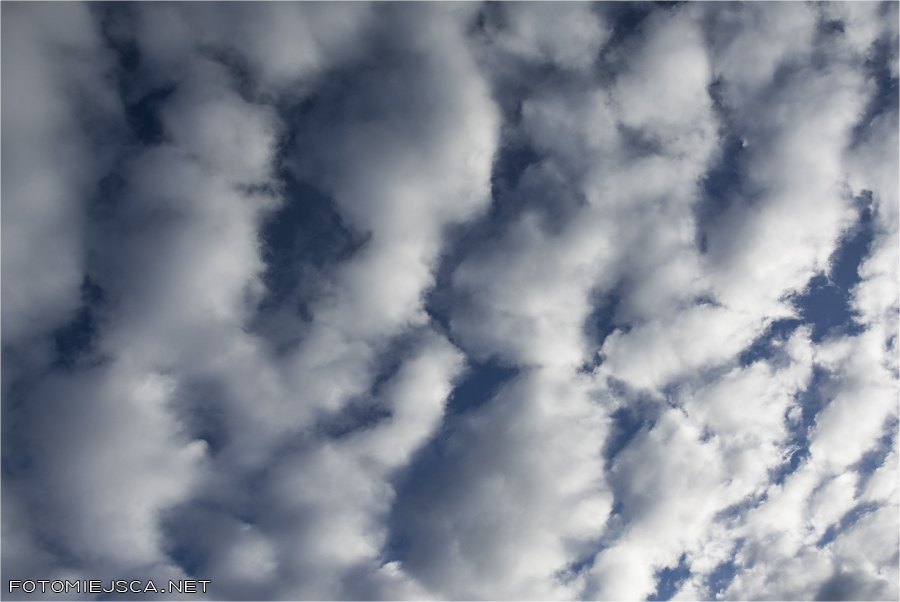 Chmury Altocumulus