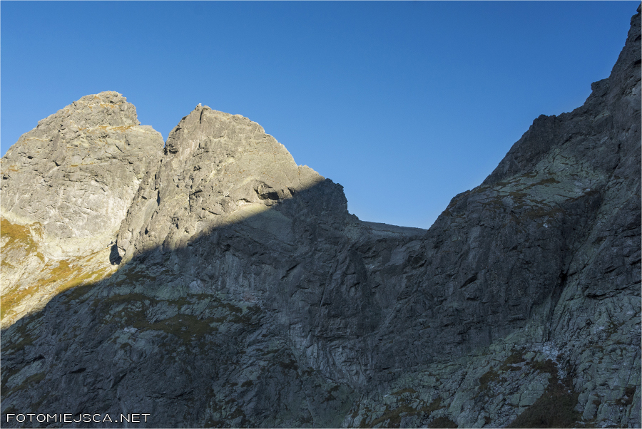 Żabia Turnia Mięguszowiecka Żabi Koń Tatry Wysokie