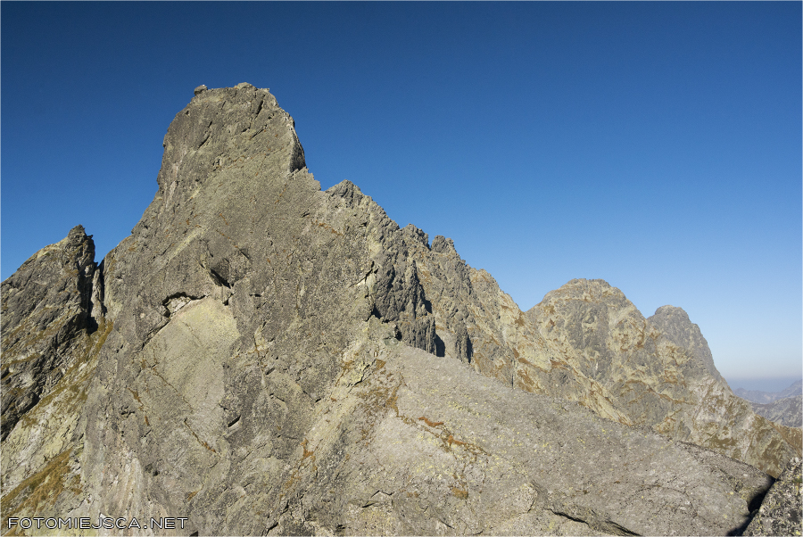 Żabi Koń od południa Tatry Wysokie