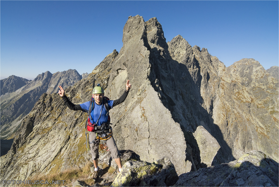 Żabi Koń wschodnia grań Tatry Wysokie