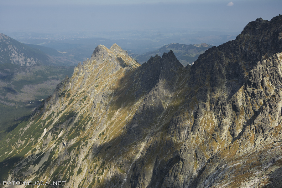 Żabia Grań Żabi Szczyt Wyżni Żabi Szczyt Nizni Tatry Wysokie