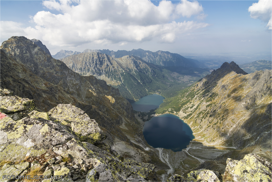 Żabia Turnia Mięguszowiecka Tatry Wysokie Morskie Oko Dolina Rybiego Potoku