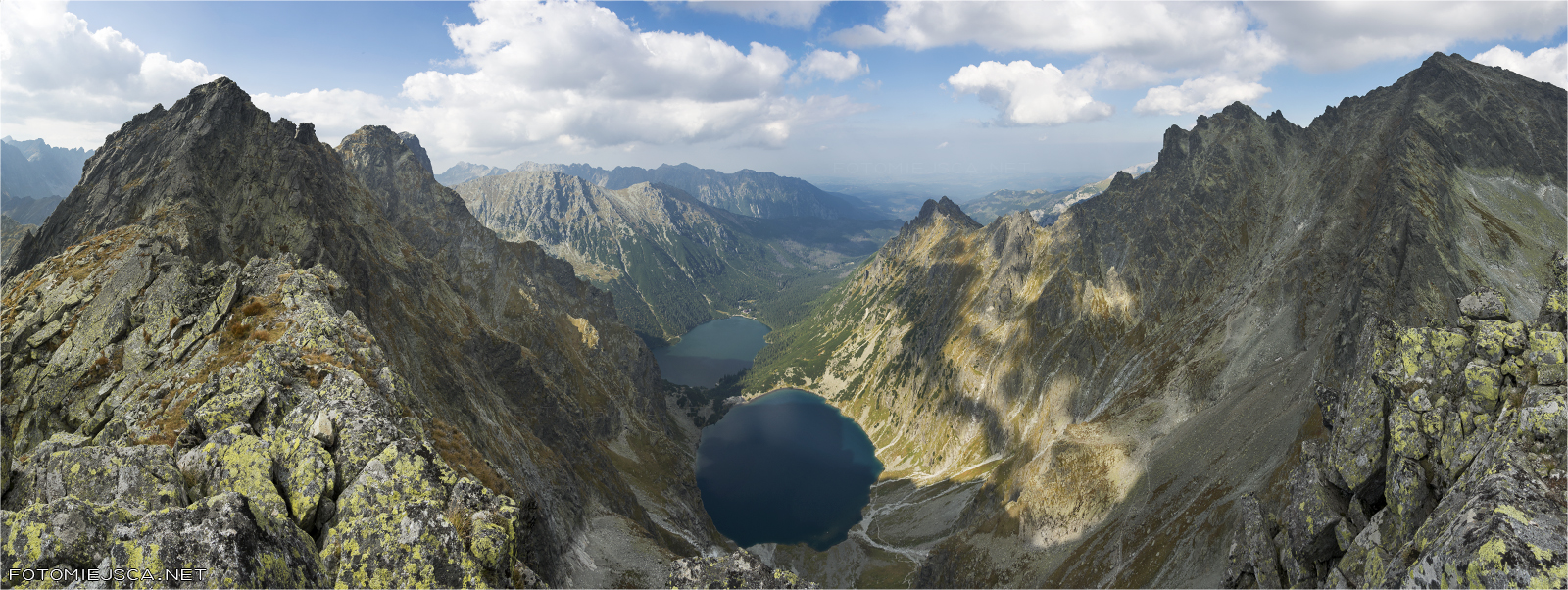 Żabia Turnia Mięguszowiecka Tatry Wysokie panorama