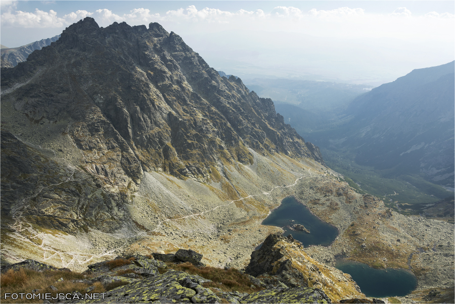Popradzka Kopa Żabia Dolina Mięguszowiecka szłowacki szlak na Rysy Tatry Wysokie