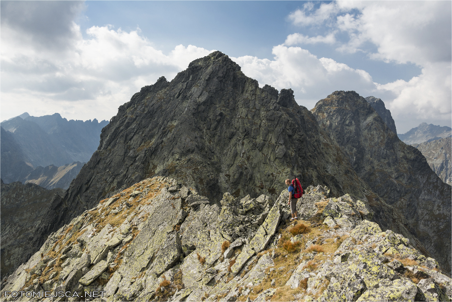 Wołowy Grzbiet Żabia Turnia Mięguszowiecka Tatry Wysokie