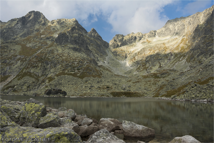Wołowa Turnia Żabia Turnia Mięguszowiecka Żabi Koń Rysy Tatry Wysokie