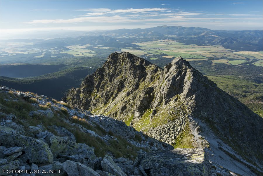 Skrajne Solisko Smrekowicka Przełęcz podejście na Młynickie Solisko Grań Soliska Tatry Wysokie