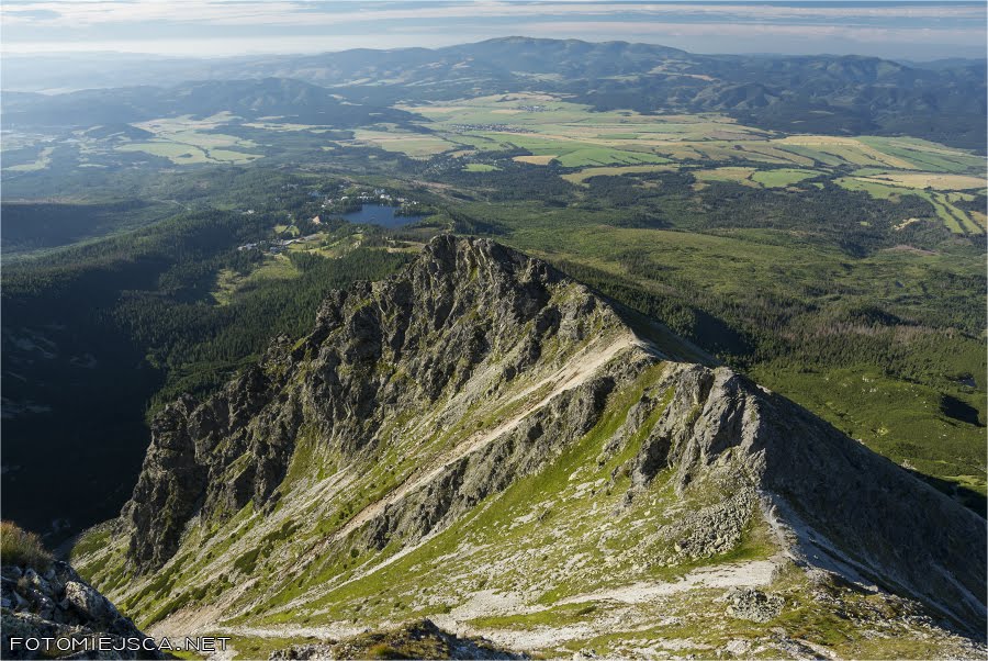 Szczyrbskie Jezioro Skrajne Solisko Smrekowicka Przełęcz podejście na Młynickie Solisko Grań Soliska Tatry Wysokie