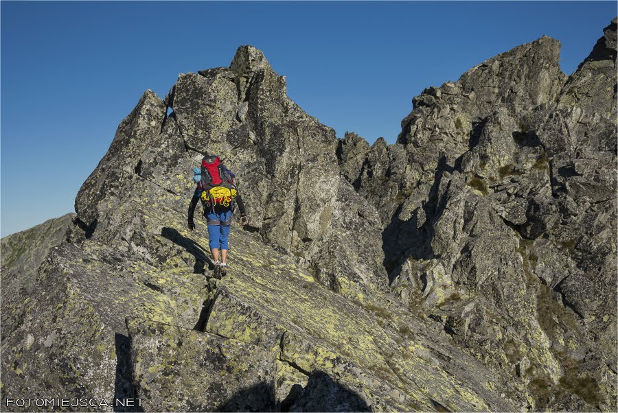 Na Młynickim Solisku Szczyrbskie Solisko Grań Soliska Dolina Młynicka Tatry Wysokie