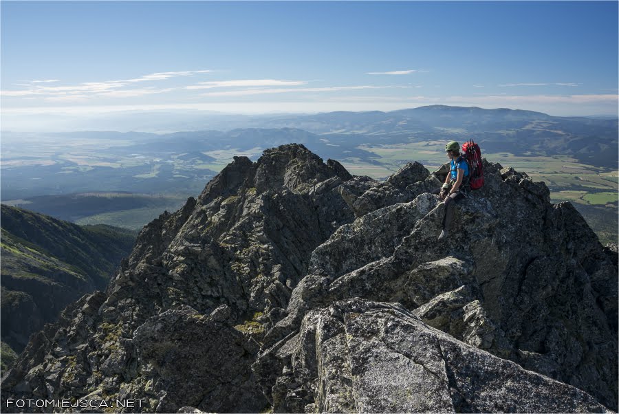 Małe Solisko Grań Soliska Dolina Młynicka Tatry Wysokie