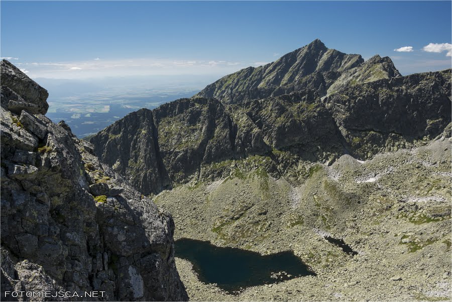 NIżni Wielki Furkotny Staw Grań Ostrej Krywań Grań Soliska Tatry Wysokie