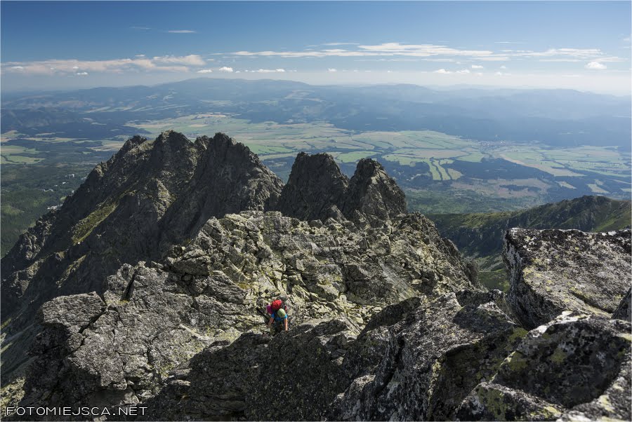 Pośrenie Solisko Grań Soliska Tatry Wysokie