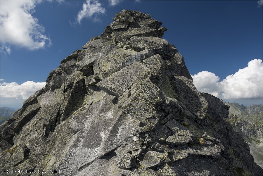 Soliskowa Ławka Wielkie Solisko Grań Soliska Tatry Wysokie