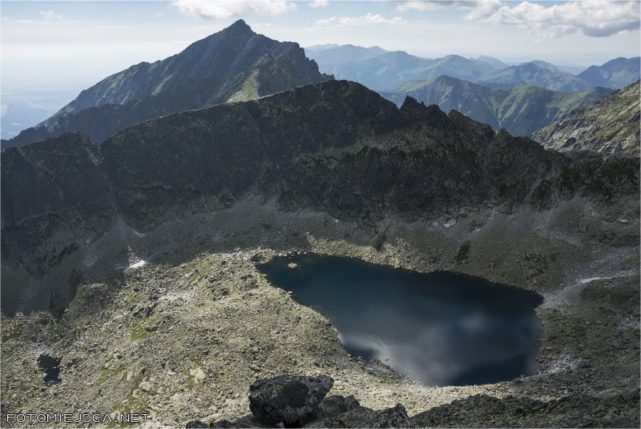 Wyżni Wielki Furkotny Staw Dolina Furkotna Ostra Krótka Krywań Grań Soliska Tatry Wysokie