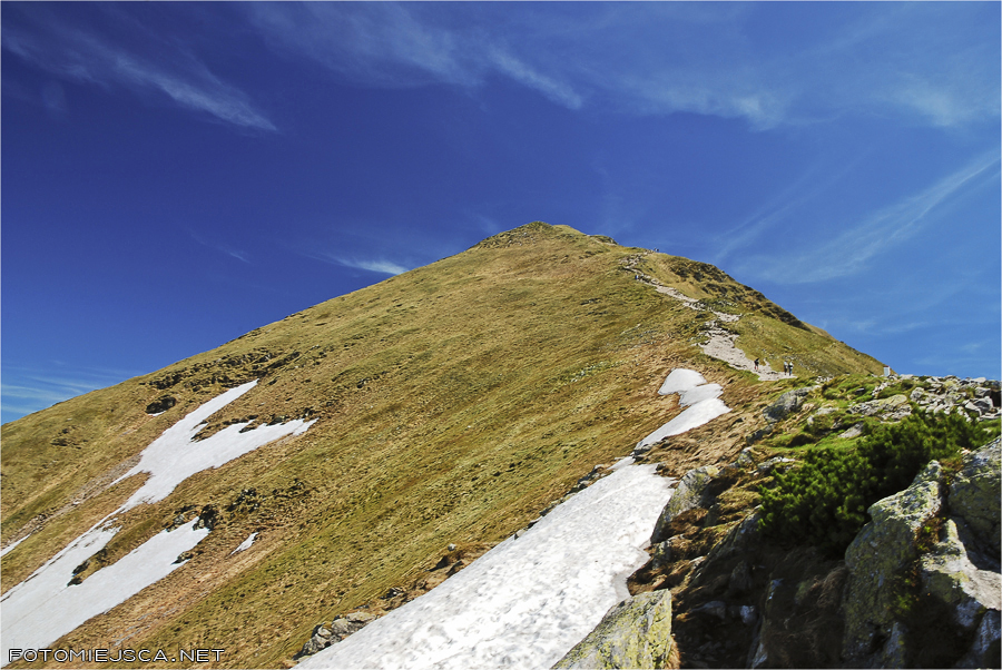 Przełęcz Zawracie Wołowiec Tatry Zachodnie